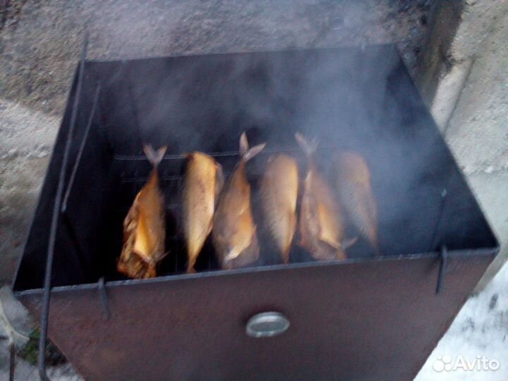 Коптильня горячего копчения