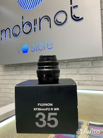 Fujifilm XF 35mm F/2 R WR Black