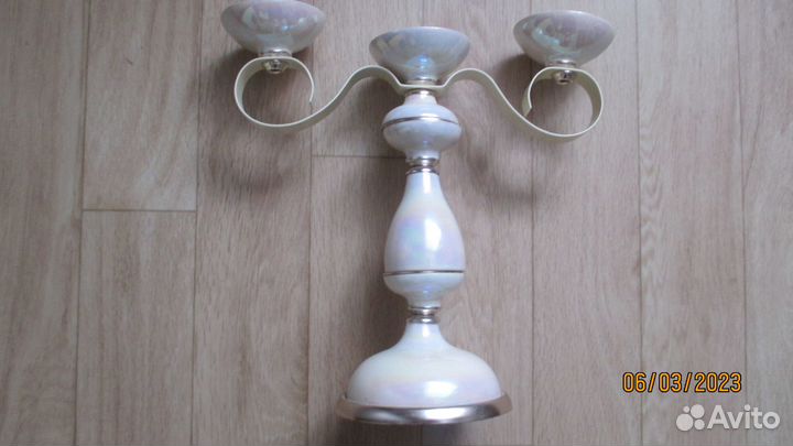 Подсвечник на 3 свечи из СССР