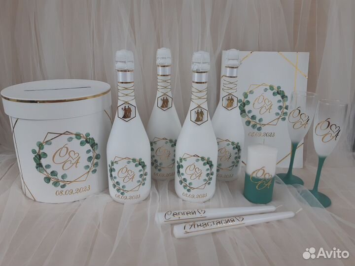 Свадебный декор на стол