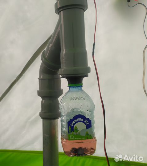 Адаптер для слива конденсата трубы теплообменника