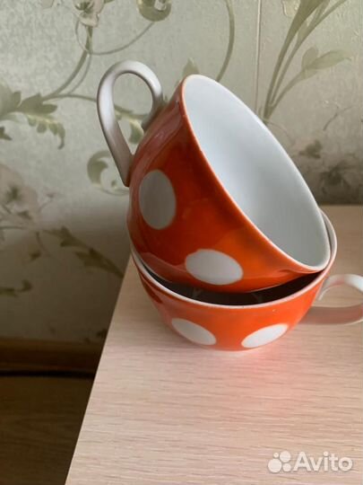 Чашки в горох СССР