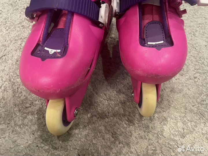 Ролики детские декатлон oxelo 26-28