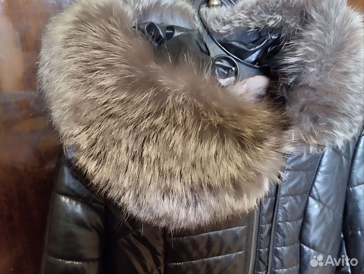 Пуховик из верблюжей шерсти