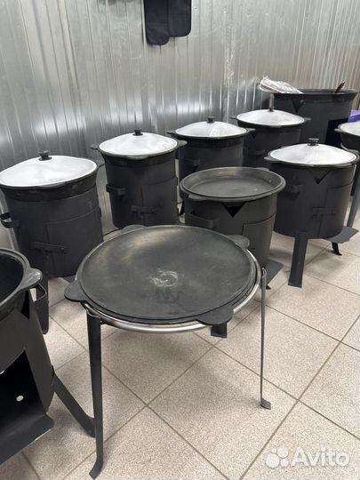 Чугунный садж на 22 литра