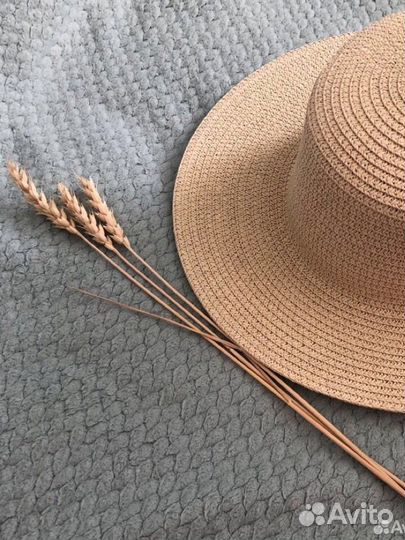 Шляпа с полями и бантом для фотосессии