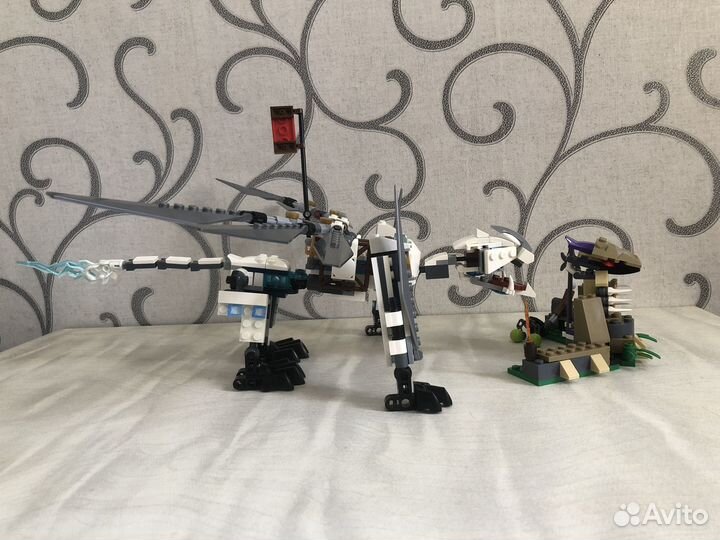 Lego ninjago - 70748 Титановый дракон(Аналог+Ориг)