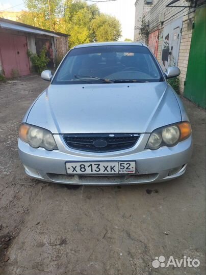 Передний фары на kia shuma 2