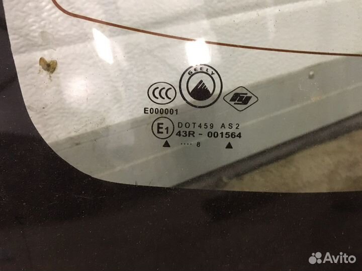 Заднее стекло Geely MK (2821)