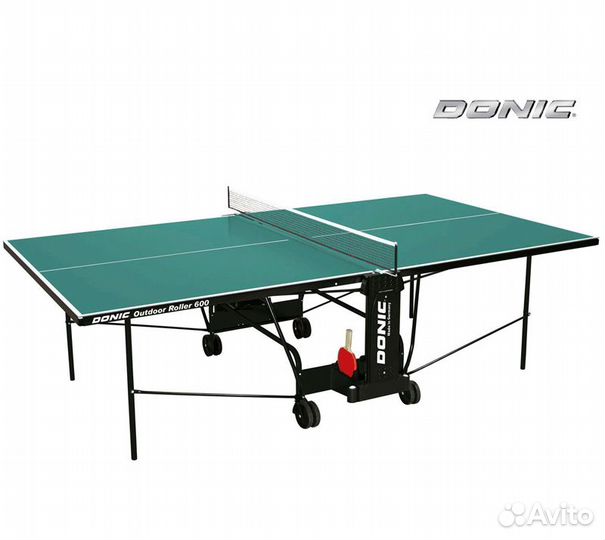 Теннисный стол Donic Outdoor Roller 600 green