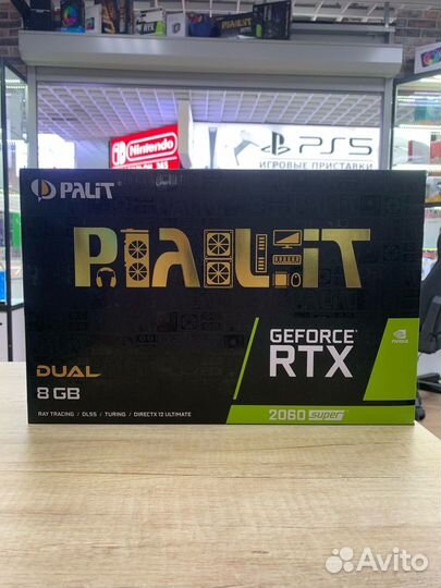 Видеокарта Palit GeForce RTX 2060 super dual 8GB
