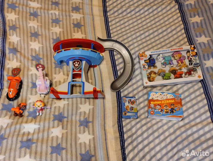 Игрушки щенячий патруль