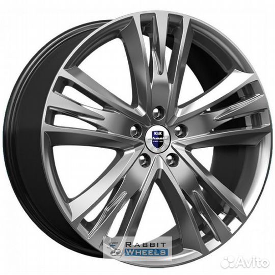 K&K Атлас 8.5x20 5*114.3 ET45 DIA67.1 Дарк платину