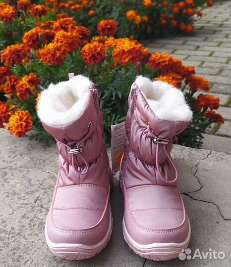 Дутики для девочки р25