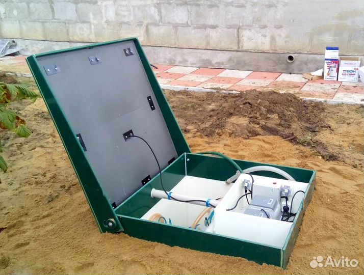 Септик автономный + установка
