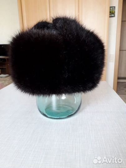 Меховая шапка мужская р.60