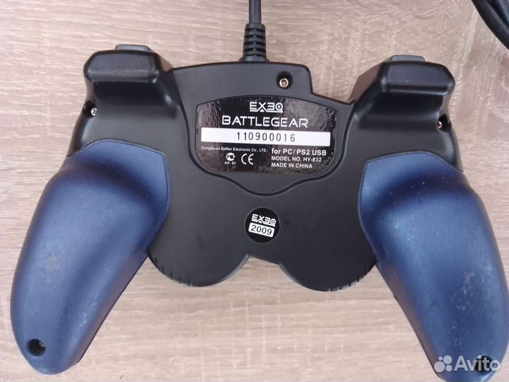 Геймпад (джойстик) exeq BattleGear (PC/PS2)