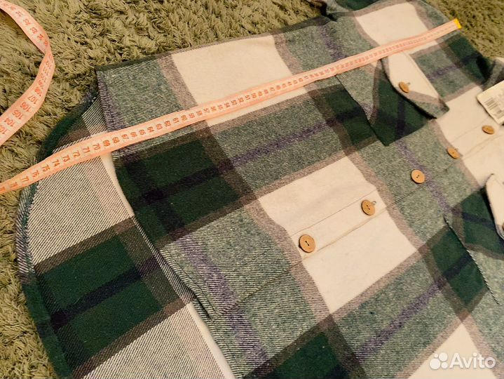 Теплая рубашка новая 44-48