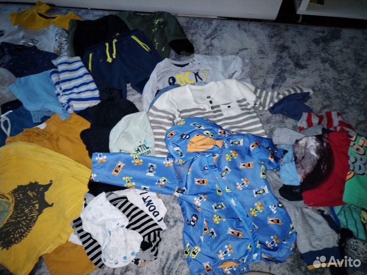 Одежда пакетом на мальчика 86 - 92