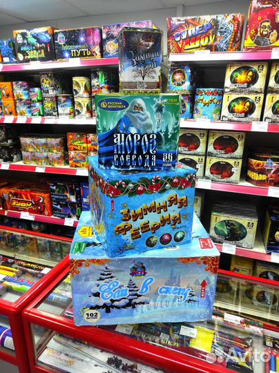 Салюты и фейерверки от 8 залпов до 300 залпов