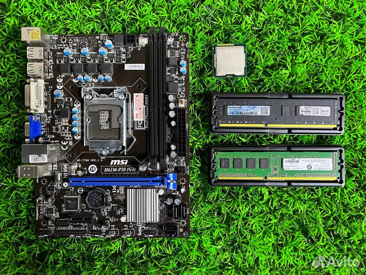 Комплект Core i3 2120 / H61 / 8Gb DDR3