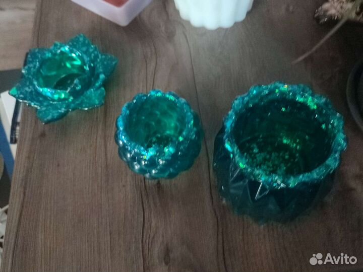 Шкатулка из эпоксидной смолы