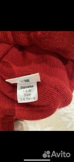 Шапка и шарф janus 2-6 лет