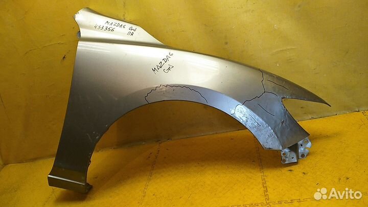 Крыло переднее правое 6 (GJ) GHP952111A