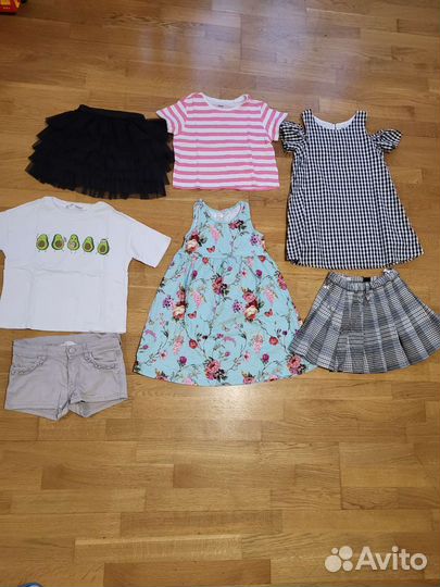Брендовая одежда для девочки 122