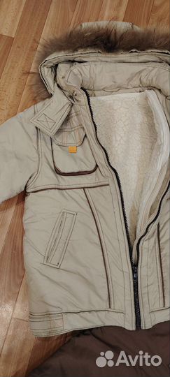 Зимний комплект для мальчика 116