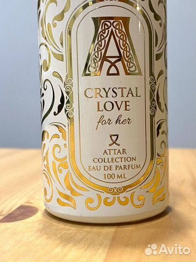 Crystal love for her attar collection 5мл распив о