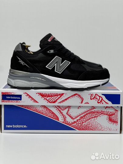 Кроссовки New Balance 990 чёрные 5