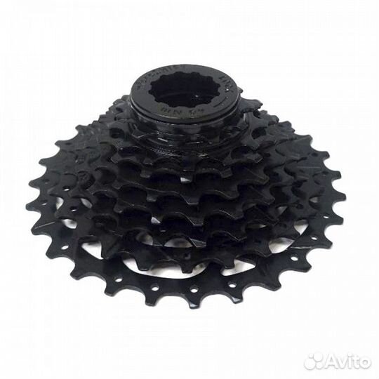 Кассета MicroShift 8 скоростей, зубья 12-32, сталь, черная (50)