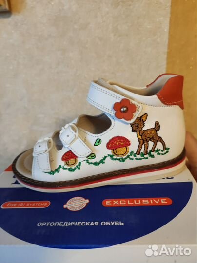 Новые ортопедические сандали кожа Dr.Mymi,25