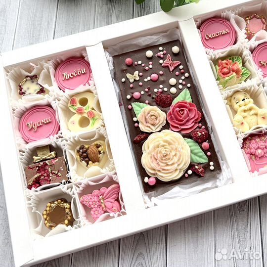 Подарки на 8 марта из бельгийского шоколада