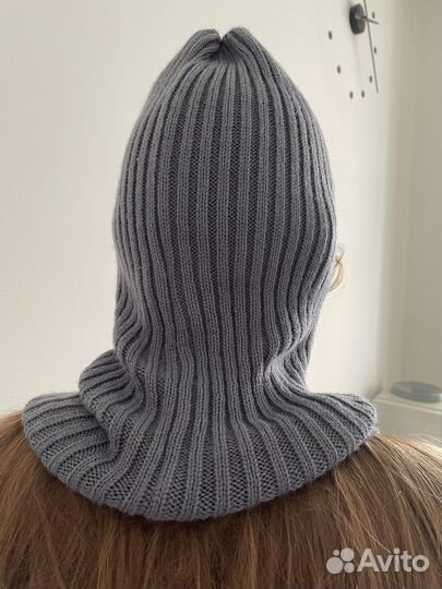 Балаклава серая женская