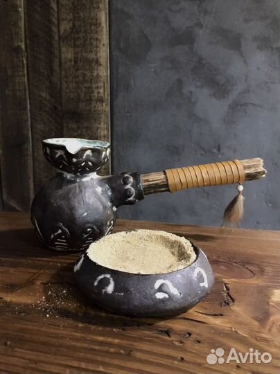 Турка для кофе керамическая