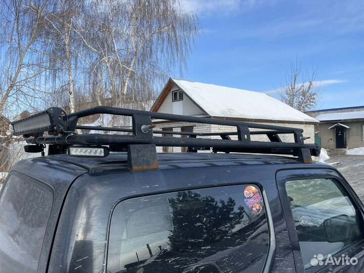 Экспедиционный багажник на крышу и лебедка