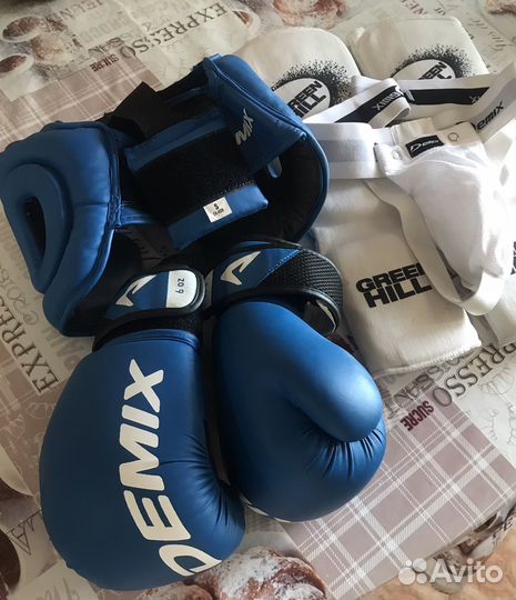 Demix шлем, перчатки, экипировка для борьбы, бокса