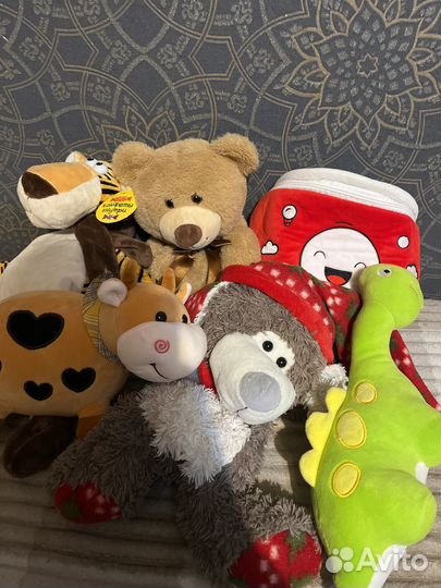 Мягкие игрушки пакетом