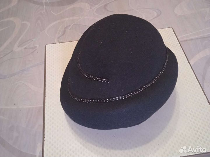 Шляпа фетровая женская