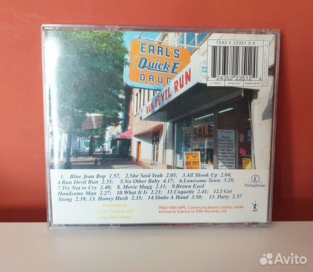 Paul McCartney - Run Devil Run (CD, 1999)