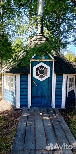 Финский гриль домик