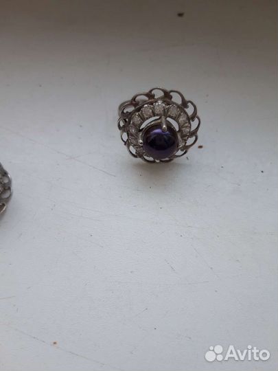 Старинный серебрянный набор, 925 пробы