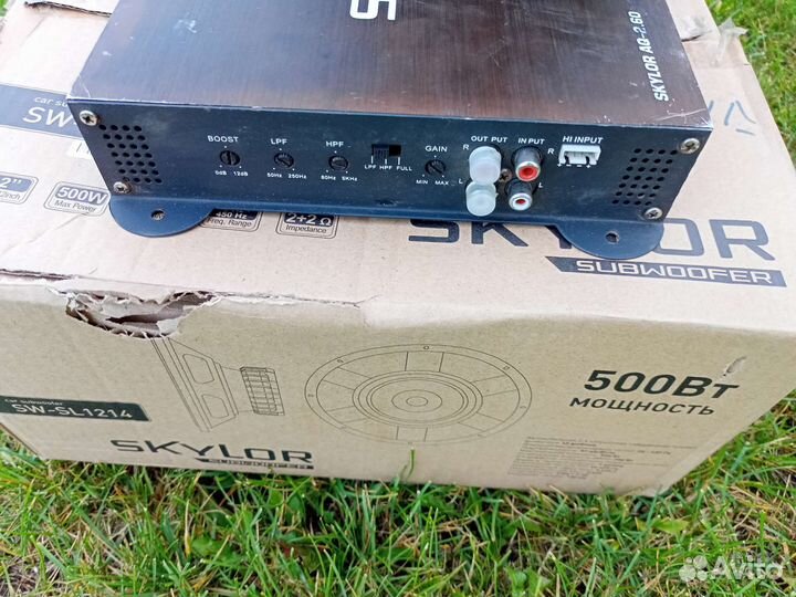 Комплект Skylor саб и усилок