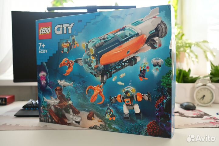 Новый Lego City Deep-Sea Explorer Submarine, 60379