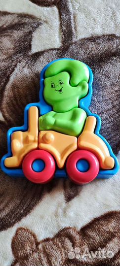Игрушка пазл пластиковый