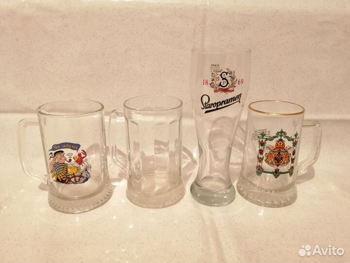 Пивные Бокалы по 0.5л