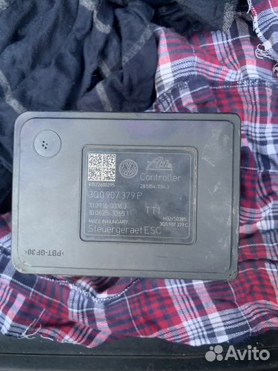 Skoda octavia а7 блок abs насос