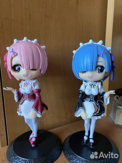 Фигурки аниме Рем и Рам